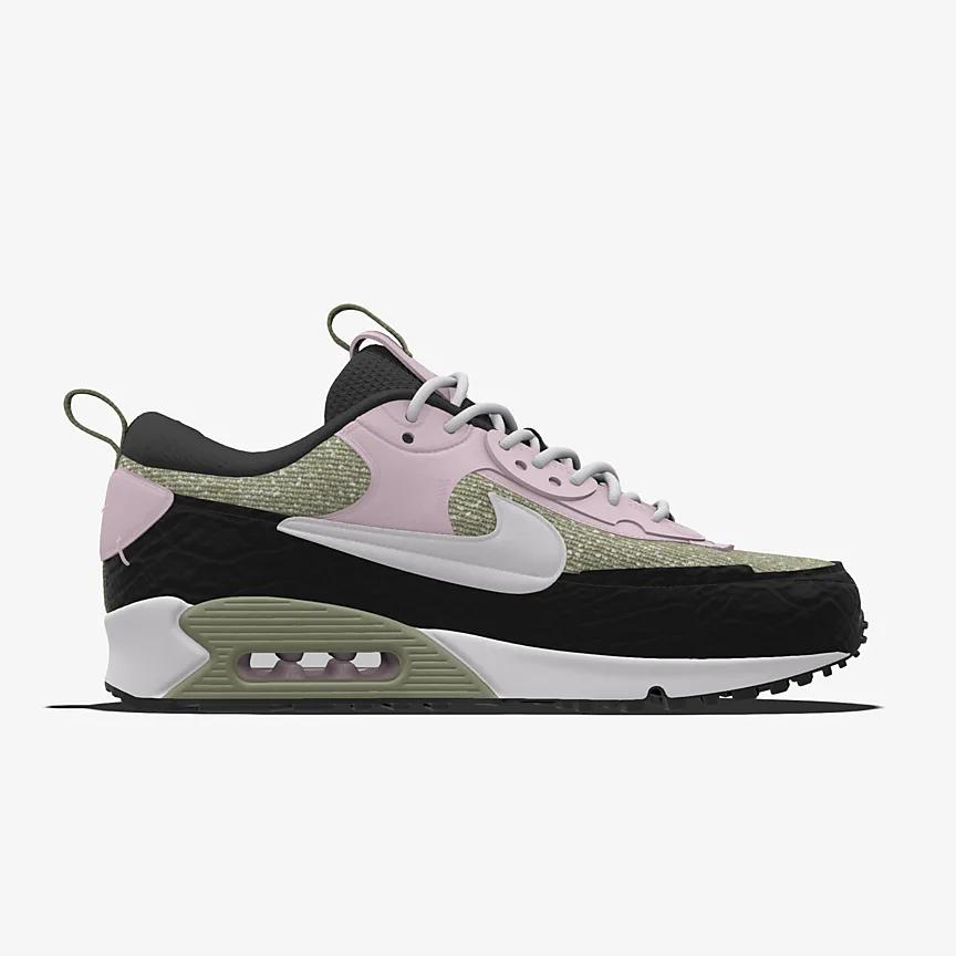 Giày Nike Air Max 90 Futura Unlocked By You Nam Đen Hồng